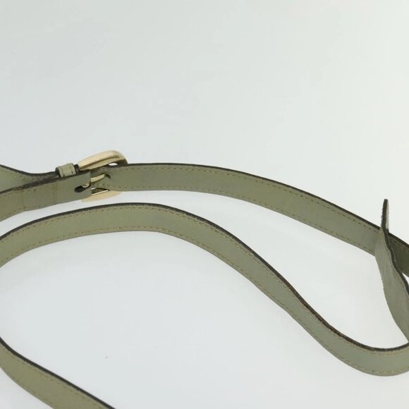 GUCCI GG Canvas Shoulder Bag Beige Gold - Picture 8 of 16